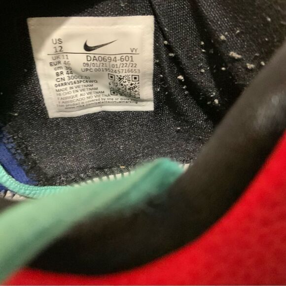 Nike Men's Zoom Freak 3 Basketball Shoes Bright Crimson Navy Giannis Sizes - Picture 11 of 11